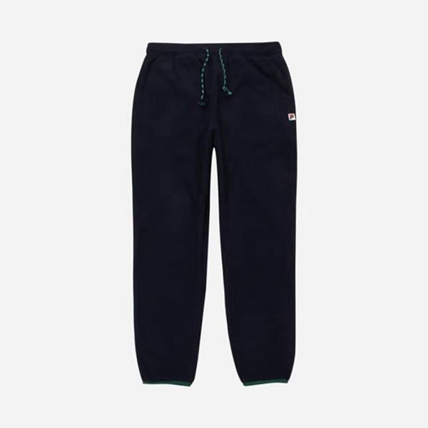 Calca Jogger Fila Homem Azul Marinho - Fila Fleece Outlet Portugal,ZFHV-06285